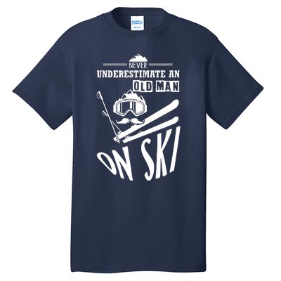 Funny Skiing Tall T-Shirt