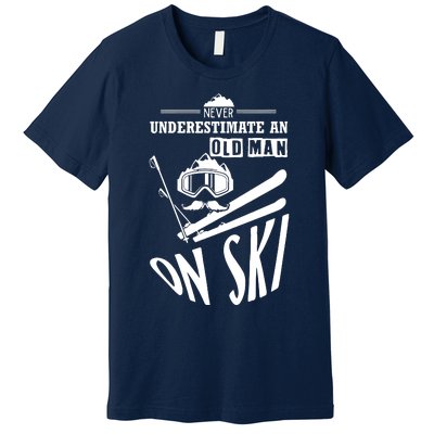 Funny Skiing Premium T-Shirt