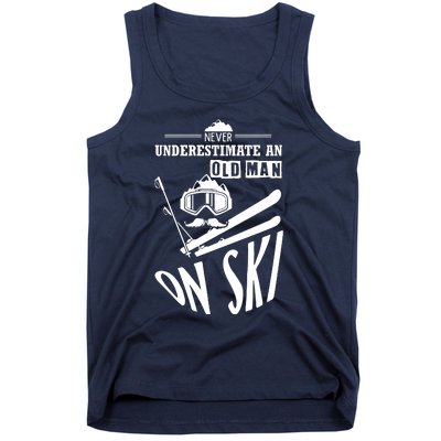 Funny Skiing Tank Top