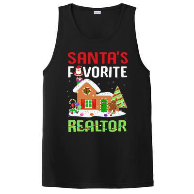 Funny SantaS Favorite Realtor Estate Agent Christmas Gift PosiCharge Competitor Tank