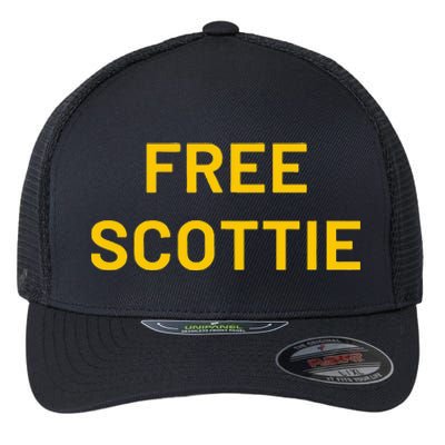 Free Scottie Flexfit Unipanel Trucker Cap