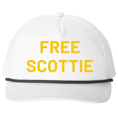 Free Scottie Snapback Five-Panel Rope Hat