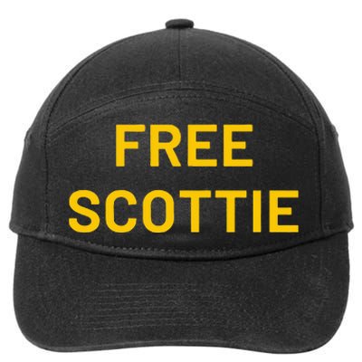 Free Scottie 7-Panel Snapback Hat