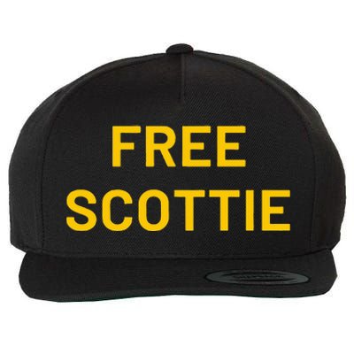 Free Scottie Wool Snapback Cap