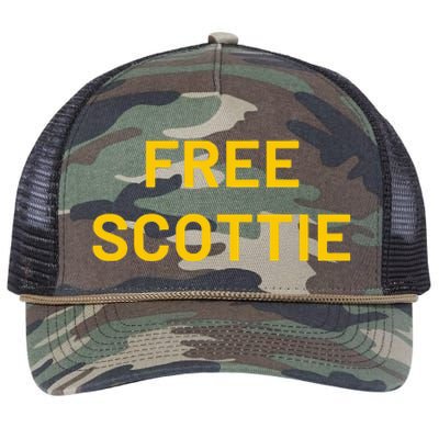 Free Scottie Retro Rope Trucker Hat Cap