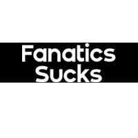 Fanatics Sucks Bumper Sticker