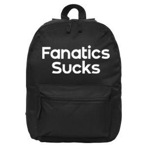 Fanatics Sucks 16 in Basic Backpack