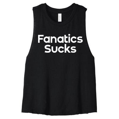 Fanatics Sucks Women's Racerback Cropped Tank