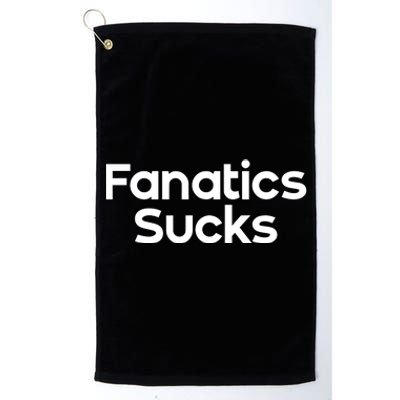 Fanatics Sucks Platinum Collection Golf Towel