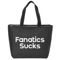 Fanatics Sucks Zip Tote Bag