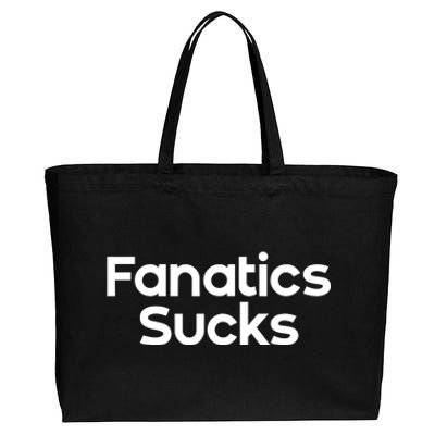 Fanatics Sucks Cotton Canvas Jumbo Tote