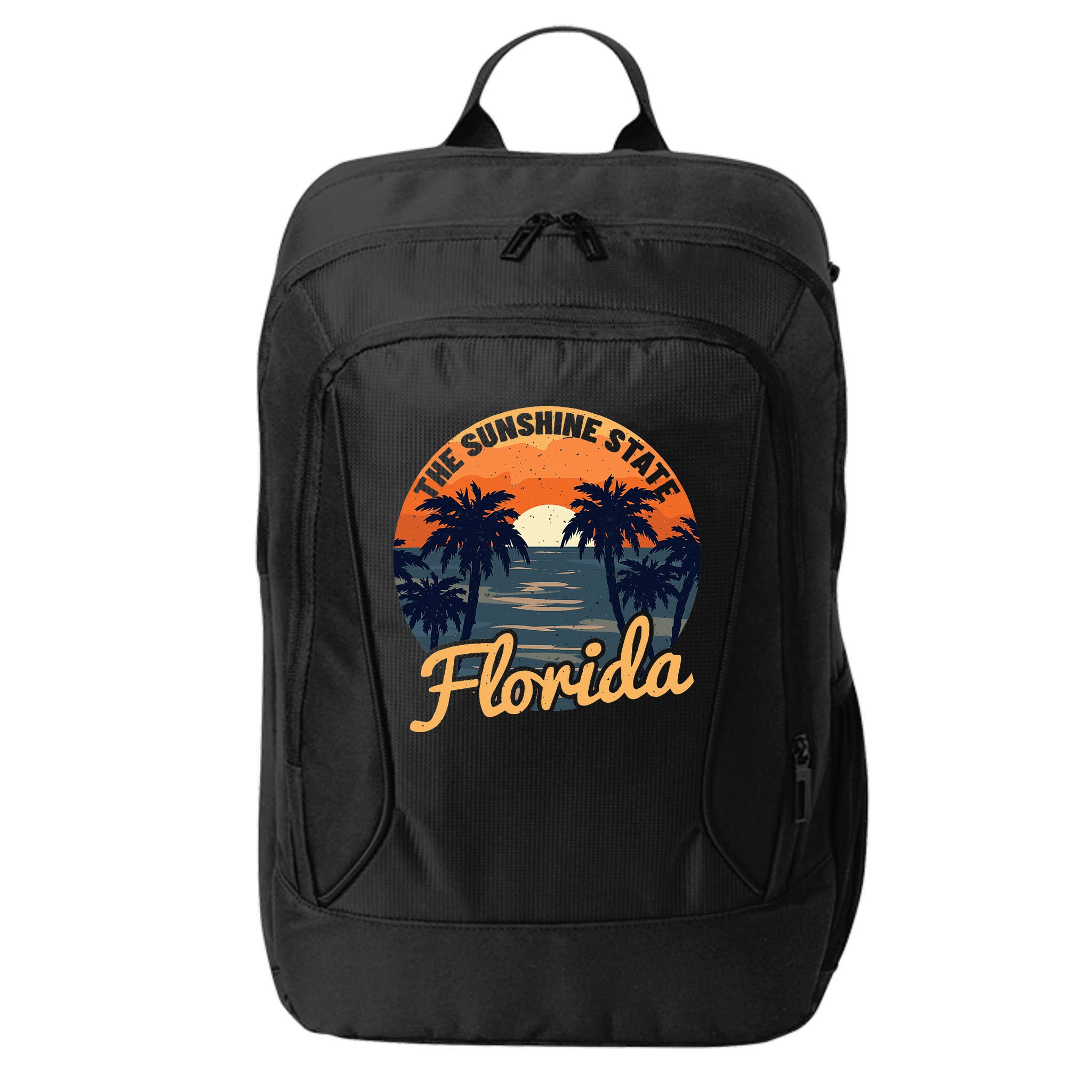 Florida Sunset City Backpack