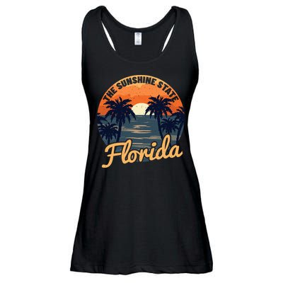 Florida Sunset Ladies Essential Flowy Tank