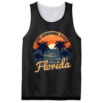 Florida Sunset Mesh Reversible Basketball Jersey Tank