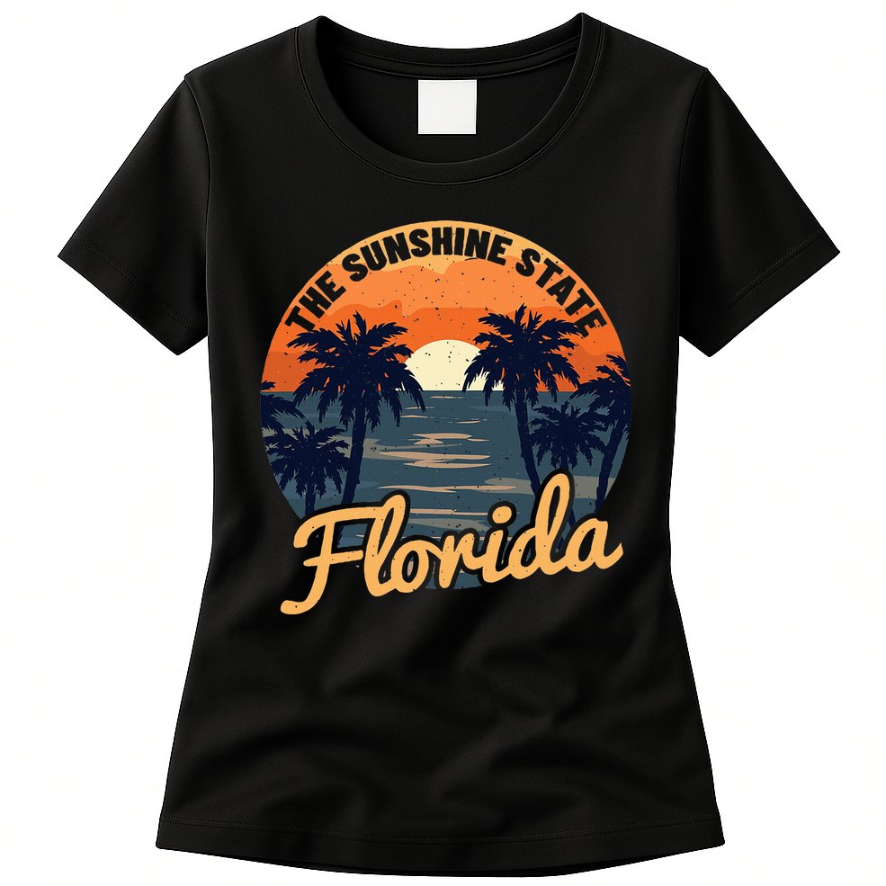 Florida Sunset Womens T-Shirt