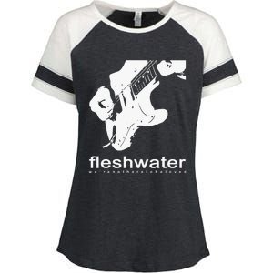 Fleshwater Strat Enza Ladies Jersey Colorblock Tee