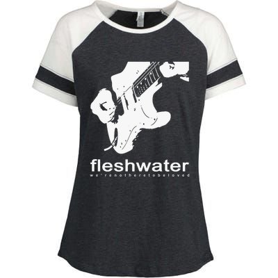 Fleshwater Strat Enza Ladies Jersey Colorblock Tee