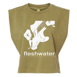 Fleshwater Strat Garment-Dyed Women's Muscle Tee