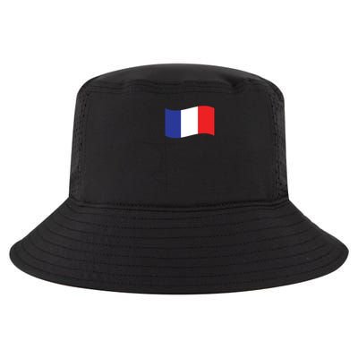 France Signature Flag Pole Elegant Patriotic French Flag Meaningful Gift Cool Comfort Performance Bucket Hat
