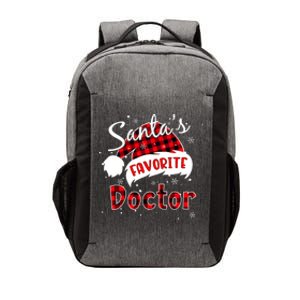 Funny SantaS Favorite Doctor Christmas Matching Pajama Funny Gift Vector Backpack