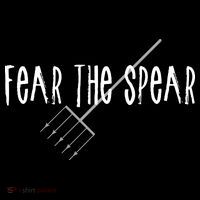 Funny Sturgeon Fishing Spearfishing Fear The Spear T-Shirt