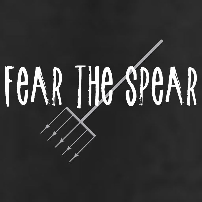Funny Sturgeon Fishing Spearfishing Fear The Spear Beanie
