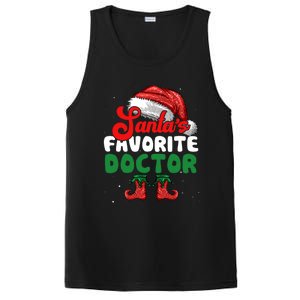 Funny SantaS Favorite Doctor Christmas Funny Gift PosiCharge Competitor Tank