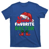 Funny SantaS Favorite Doctor Christmas Funny Gift T-Shirt