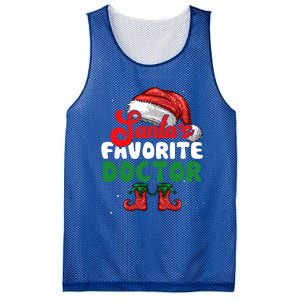 Funny SantaS Favorite Doctor Christmas Funny Gift Mesh Reversible Basketball Jersey Tank