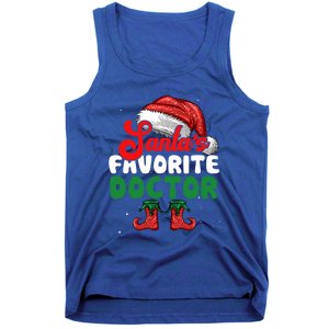 Funny SantaS Favorite Doctor Christmas Funny Gift Tank Top