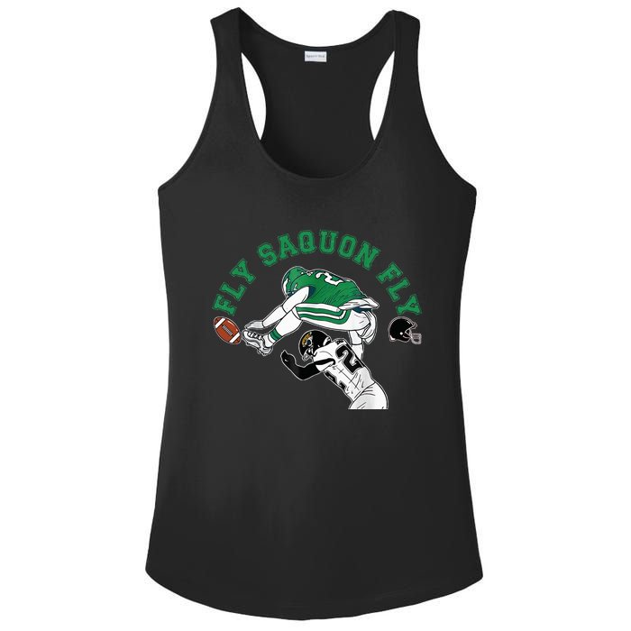 Fly Saquon F.L.Y E.A.G.L.E.S Barkley The Reverse Hurdle 2024 Ladies PosiCharge Competitor Racerback Tank