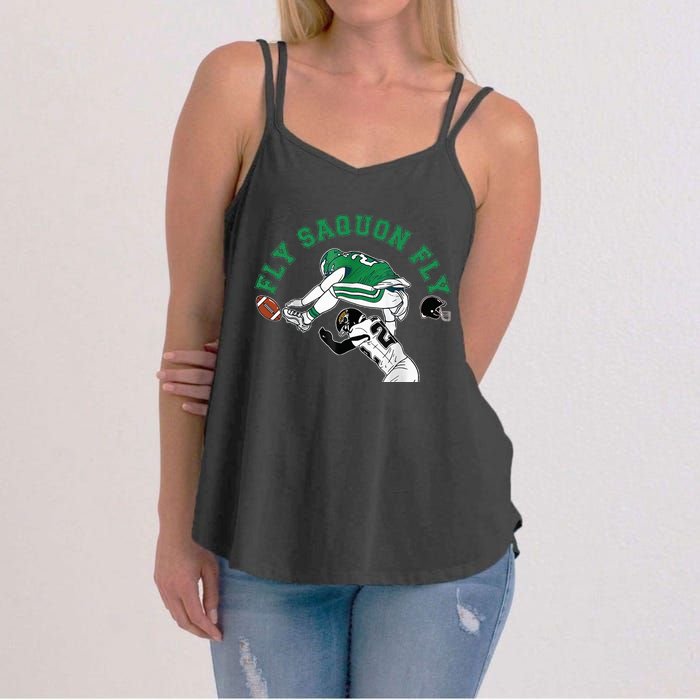 Fly Saquon F.L.Y E.A.G.L.E.S Barkley The Reverse Hurdle 2024 Women's Strappy Tank