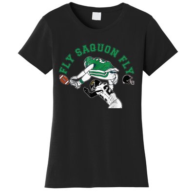 Fly Saquon F.L.Y E.A.G.L.E.S Barkley The Reverse Hurdle 2024 Women's T-Shirt