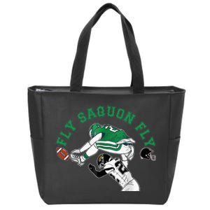 Fly Saquon F.L.Y E.A.G.L.E.S Barkley The Reverse Hurdle 2024 Zip Tote Bag