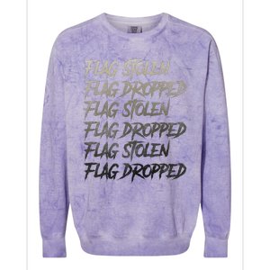 Flag Stolen Flag Dropped Flag Stolen Flag Dropped Colorblast Crewneck Sweatshirt