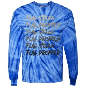 Flag Stolen Flag Dropped Flag Stolen Flag Dropped Tie-Dye Long Sleeve Shirt