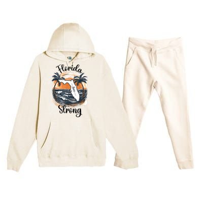 Florida Strong Florida Southeastern Premium Hooded Sweatsuit Set