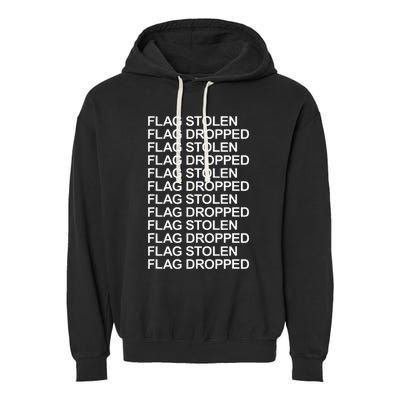 Flag Stolen Flag Dropped Garment-Dyed Fleece Hoodie