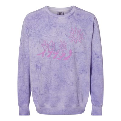 Felly Shadow Colorblast Crewneck Sweatshirt