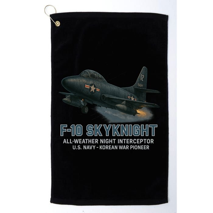 F-10 Skyknight Golf Towel