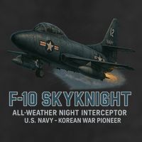 F-10 Skyknight Golf Towel