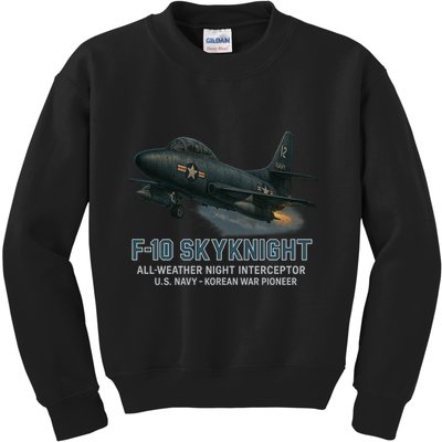 F-10 Skyknight Kids Sweatshirt