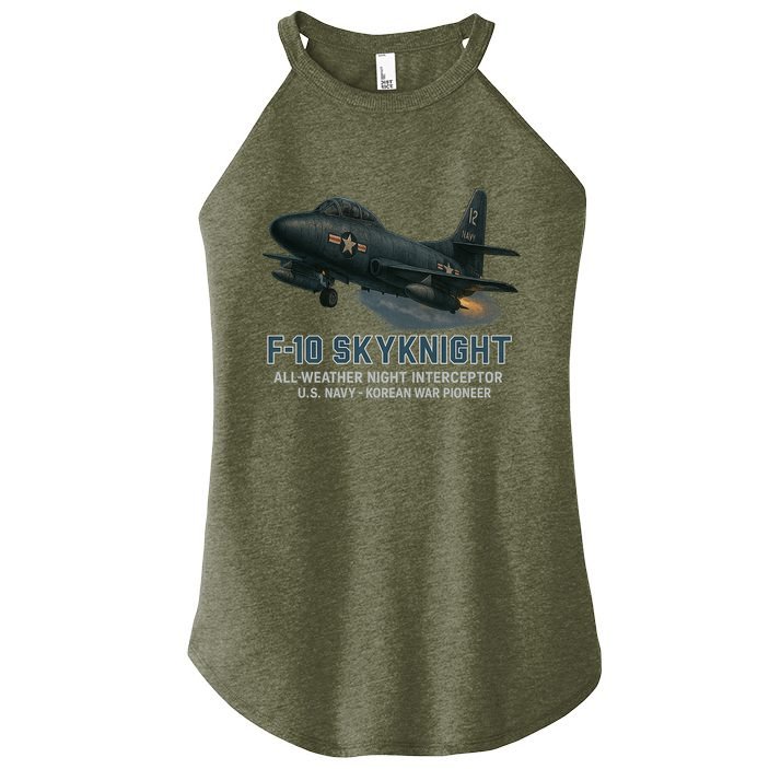 F-10 Skyknight Women's Perfect Tri Rocker Tank