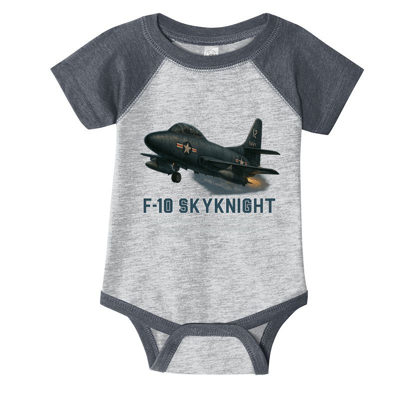 F-10 Skyknight Infant Baby Jersey Bodysuit