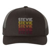 Funny Stevie First Name Vintage Stevie Yupoong Adult 5-Panel Trucker Hat