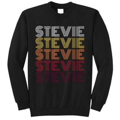 Funny Stevie First Name Vintage Stevie Sweatshirt