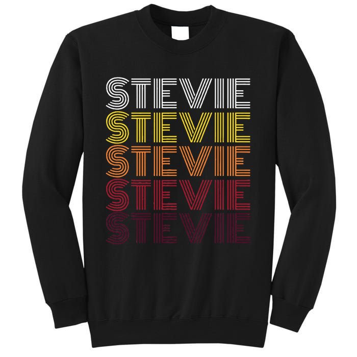 Funny Stevie First Name Vintage Stevie Tall Sweatshirt