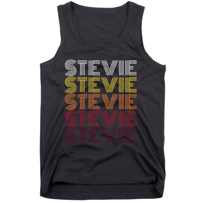 Funny Stevie First Name Vintage Stevie Tank Top