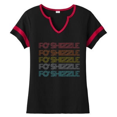 Fo Shizzle Ladies Halftime Notch Neck Tee