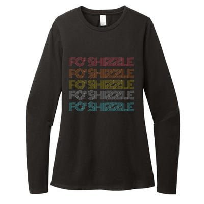 Fo Shizzle Womens CVC Long Sleeve Shirt